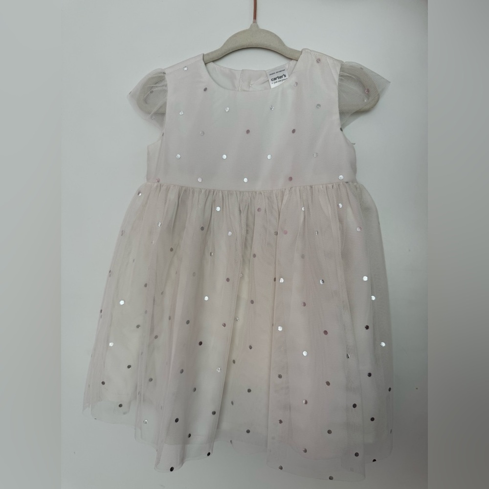 Carters polka dot dress 13months